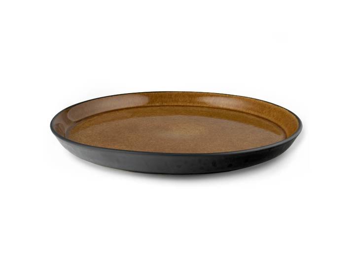 Bitz Assiette Bitz Gastro Ø27 cm Noir-ambre