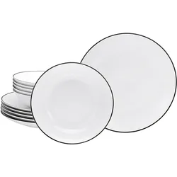 CreaTable, Geschirrset, Tafelservice (12 Stk.)