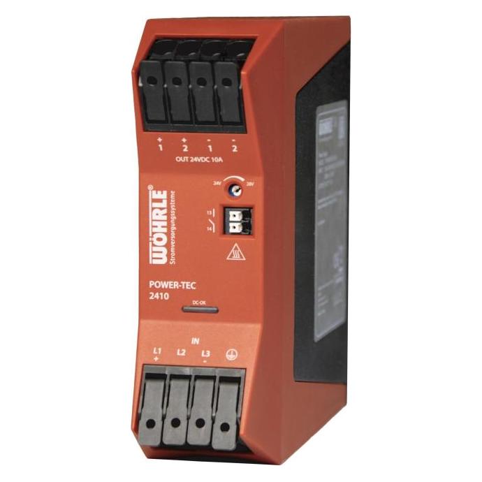 Wöhrle Power Systems GmbH DC-Stromversorgung POWER-TEC2410 Dreiphasiges-Netzgerät Ausgang:24V (43.000000000045)