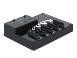 Delock USB 3.0 Docking- und Klonstation für 5 x 2.5" SATA HDD / SSD 64098