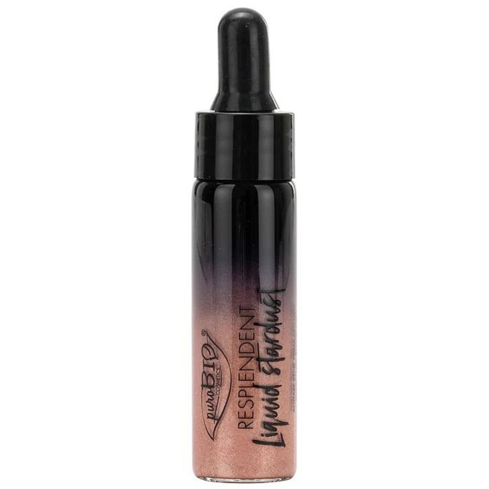 puroBio Resplendent Liquid Stardust Highlighter for Face and Body 12mL 02