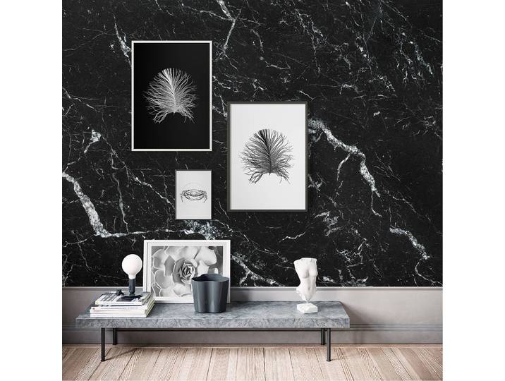 Vlies Fototapete Marble Nero 400cm