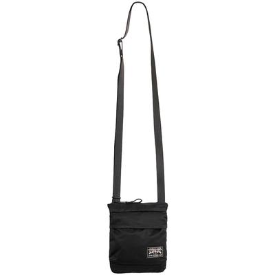Umhängetasche LEVI'S "MISSION BAY CROSSBODY POUCH", Damen, schwarz (caviar), Web, Kunstfaser, Taschen Umhängetasche, praktische Größe