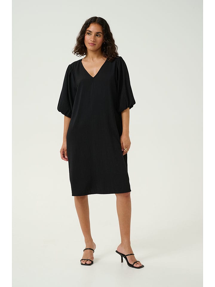 Kaffe Kleid "Gabby" in Schwarz - 34