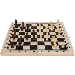Out of the blue Holz-Brettspiel Schach