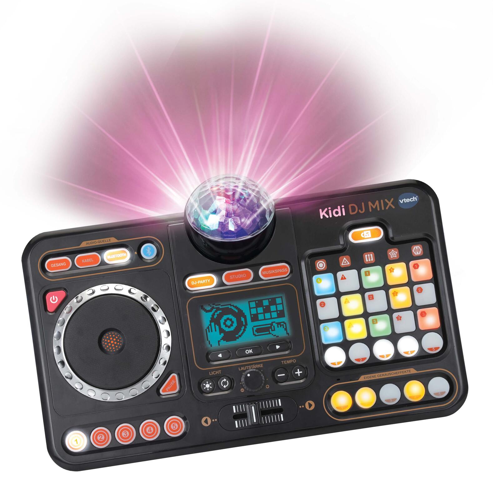 vtech® Kinder DJ-Pult DJ Mix schwarz 80-547304