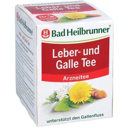 BAD HEILBRUNNER Leber- und Galletee Filterbeutel