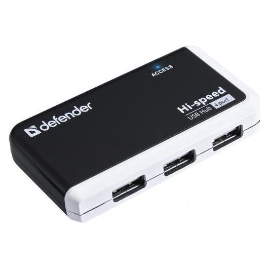 Defender Quadro Infix (USB-A, 4 Ports) (83504)