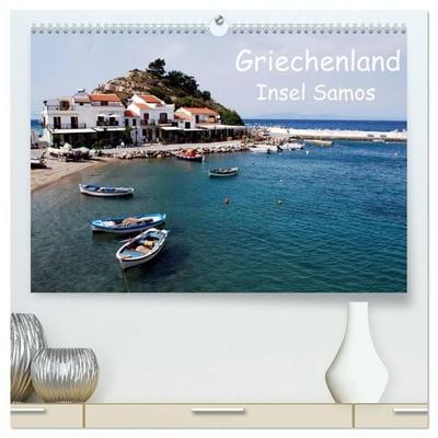 Griechenland - Insel Samos (hochwertiger Premium Wandkalender 2027 DIN A2 quer), Kunstdruck in Hochglanz