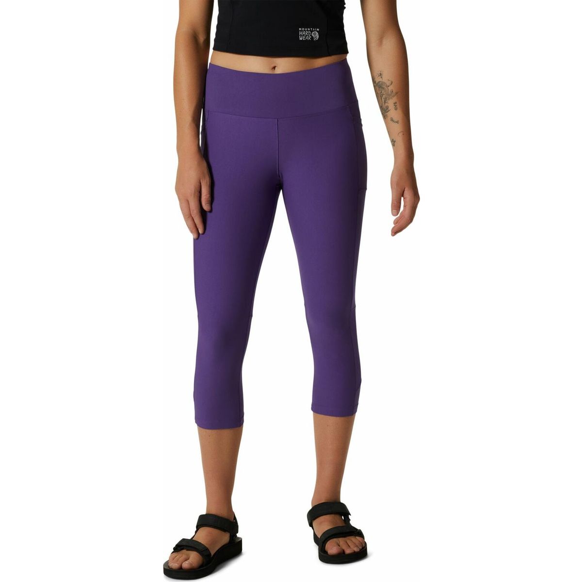 Mountain Hardwear Mountain Stretch Capri purple jewel (505) S Regular 1961041-505-S-Regular