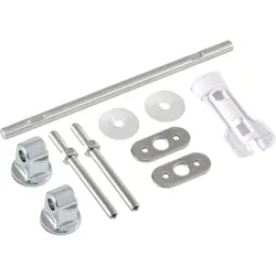 Geberit Set Scharniere mit Scharnierwelle f. WC-Sitz Befestigung von unten (2 St...