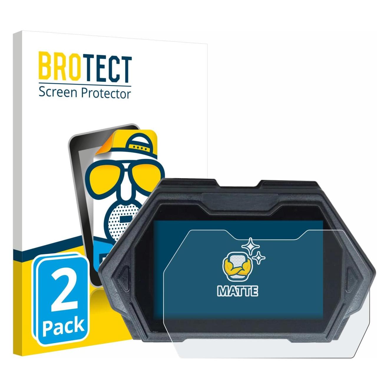 Brotect Entspiegelungsfolie für Kukirin G3 Pro Displayschutz Displayschutzfolie Folie Matt (1962614)