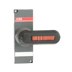 ABB OTV250ECLK Direktgriff schwarz inklusiv Welle und Abdeckung der Mechanik Beschriftung I-I+II-II