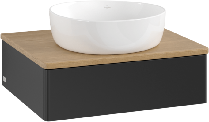 Villeroy und Boch Villeroy & Boch Antao Waschtischunterschrank 600x190x500mm L07011PD mit Beleuchtung FK/AP: PD/1