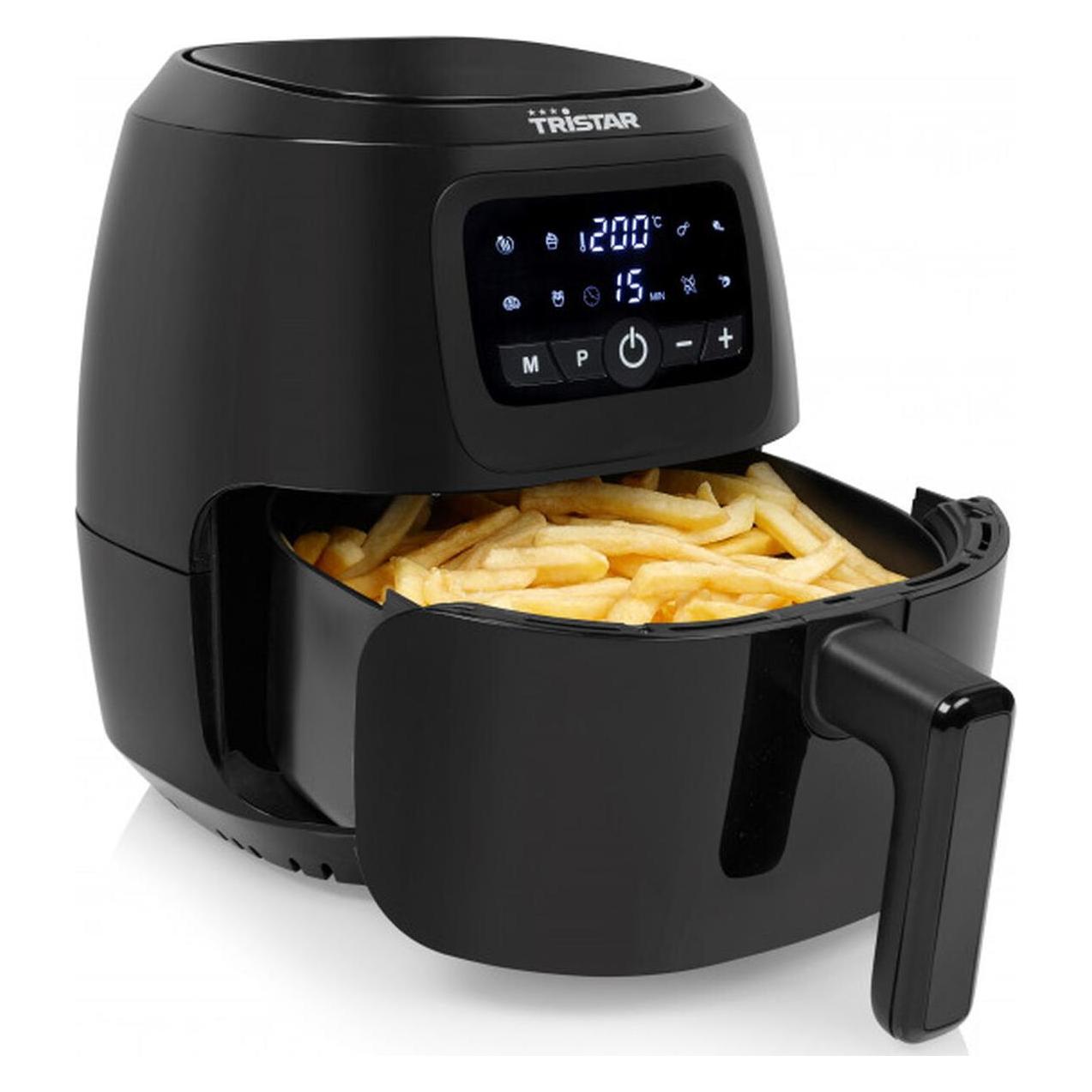 Tristar Digital Airfryer | FR-9008PR | Power 1500 W | Capacity 4.2 L | Hot air technology | Black (4.20 l) (FR-9008PR)