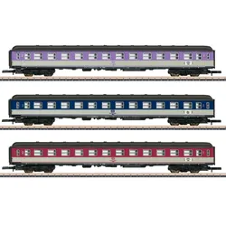 Märklin 87402 Z Schnellzugwagen-Set "Pop-Wagen", DB, Ep. IV