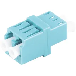 SHVP BS07-60022 - LWL Kupplung, LC / LC, RJ45 Style, Duplex, aqua
