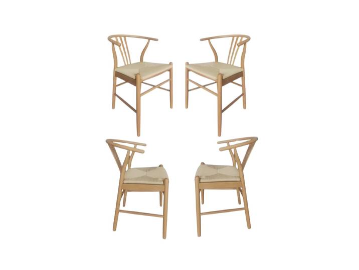 4er-Set Stühle Salko - Holz clair