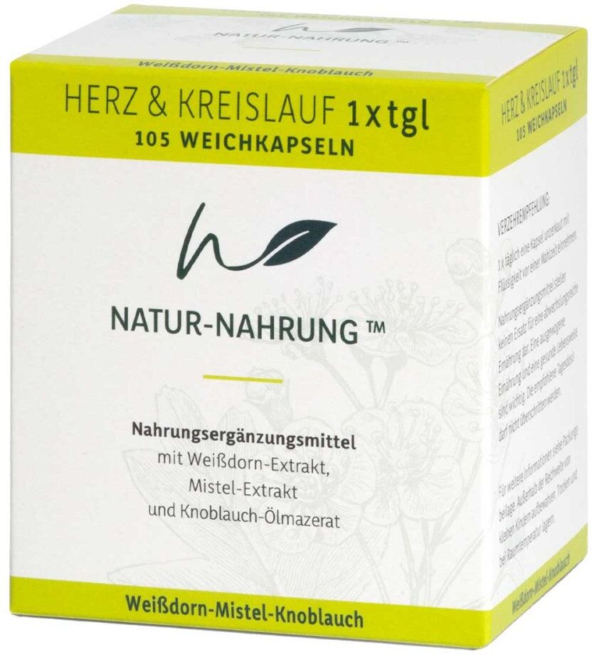 Volopharm  Natur-Nahrung Herz & Kreislauf 1x Tgl. Weichkapseln