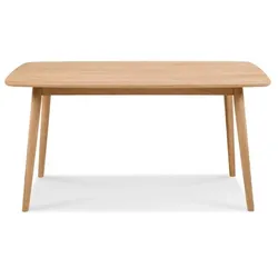 Actona Esstisch Nagano 150 x 80 cm Holz Braun Eiche