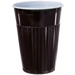 VEPATIM 100x Automatenbecher Thermobecher Heißgetränkebecher braun/weiß 180ml