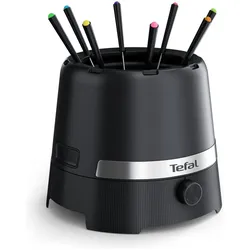 Tefal EF2758F0, Fondue Set, Schwarz, Silber
