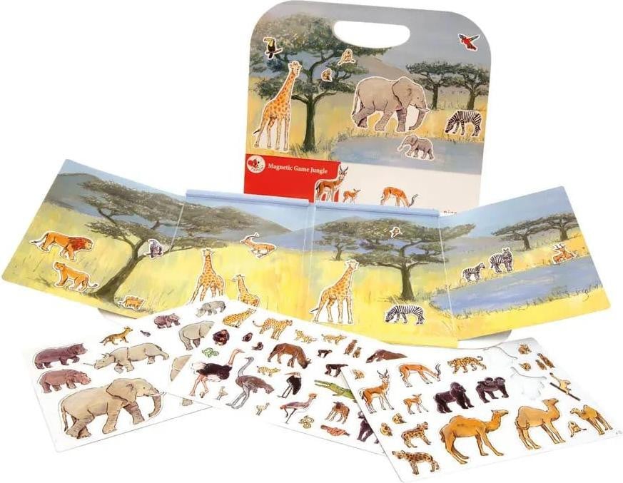 Egmont Toys Magnetische set Dieren uit de jungle
