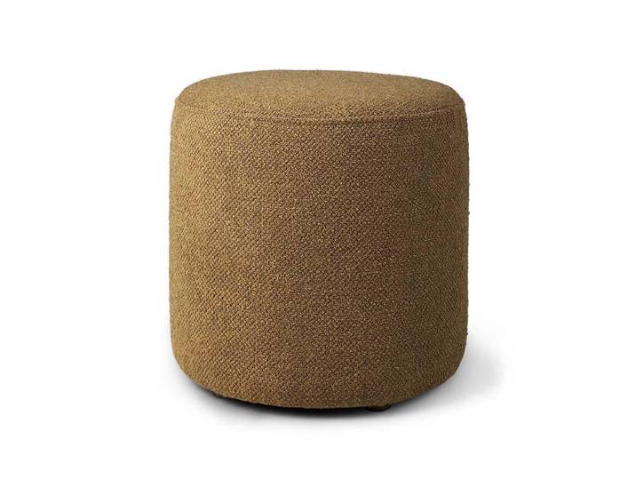 ETHNICRAFT pouf BARROW 40 x 40 x H 40 cm (Ginger - Tissu)