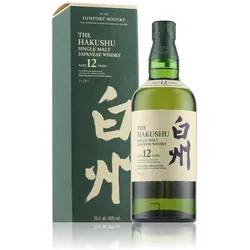 The Hakushu 12 Years Suntory Whisky 43% Vol. 0,7l in Geschenkbox
