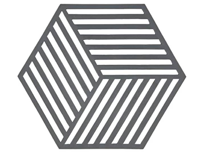 Dessous-de-Plat Hexagon Gris Froid