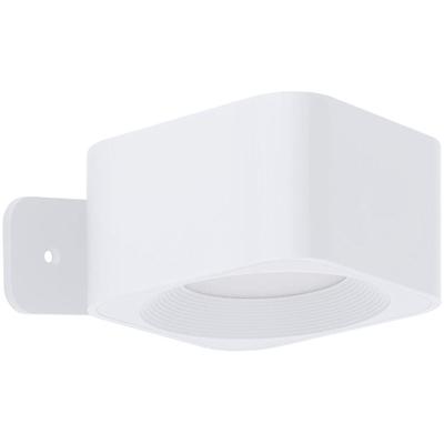 EGLO Deckenleuchte "MURAGLIE", weiß, 1, H: 4,5cm, 1 Stk., eckig, Leuchten, LED Wandleuchte innen, Akku Wandlampe mit Wandhalterung, Deckenleuchte