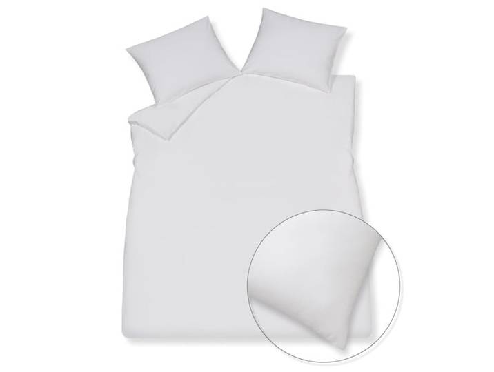 Vandyck Satin Luxe white dekbedovertrek