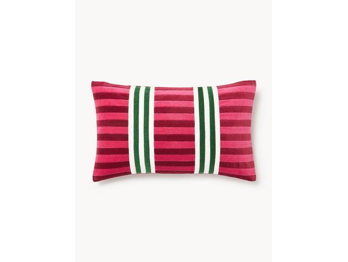Housse de coussin en velours patchwork Tete