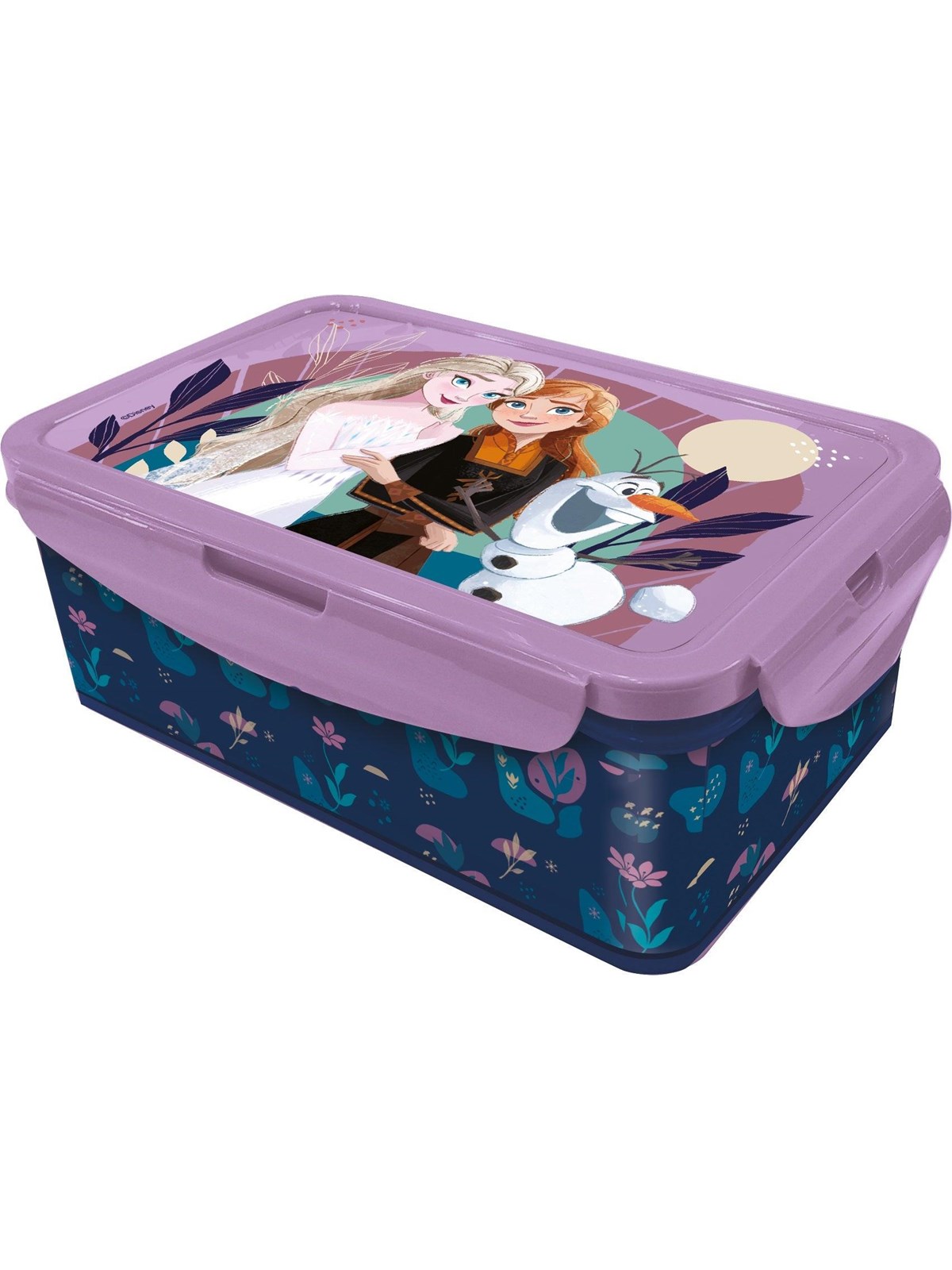 Frozen Disney Große Brotdose mit herausnehmbaren Fächern