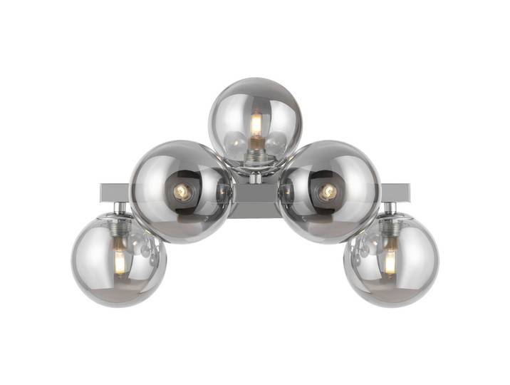 Wandleuchte Dallas Chrom max. 28 Watt Wandlampe