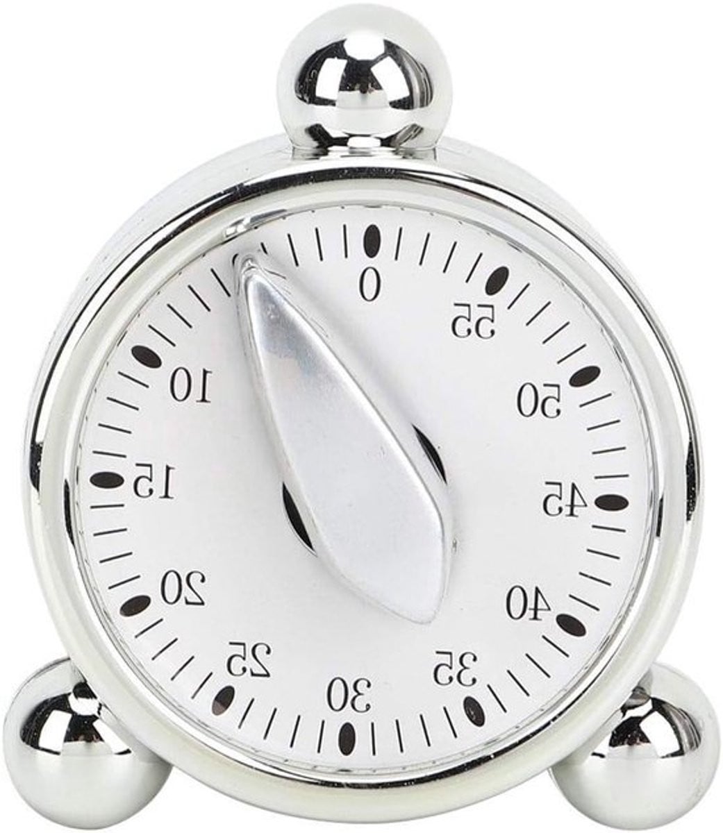 Retro Vintage Mechanische Keukenwekker met Alarm en Afteltimer