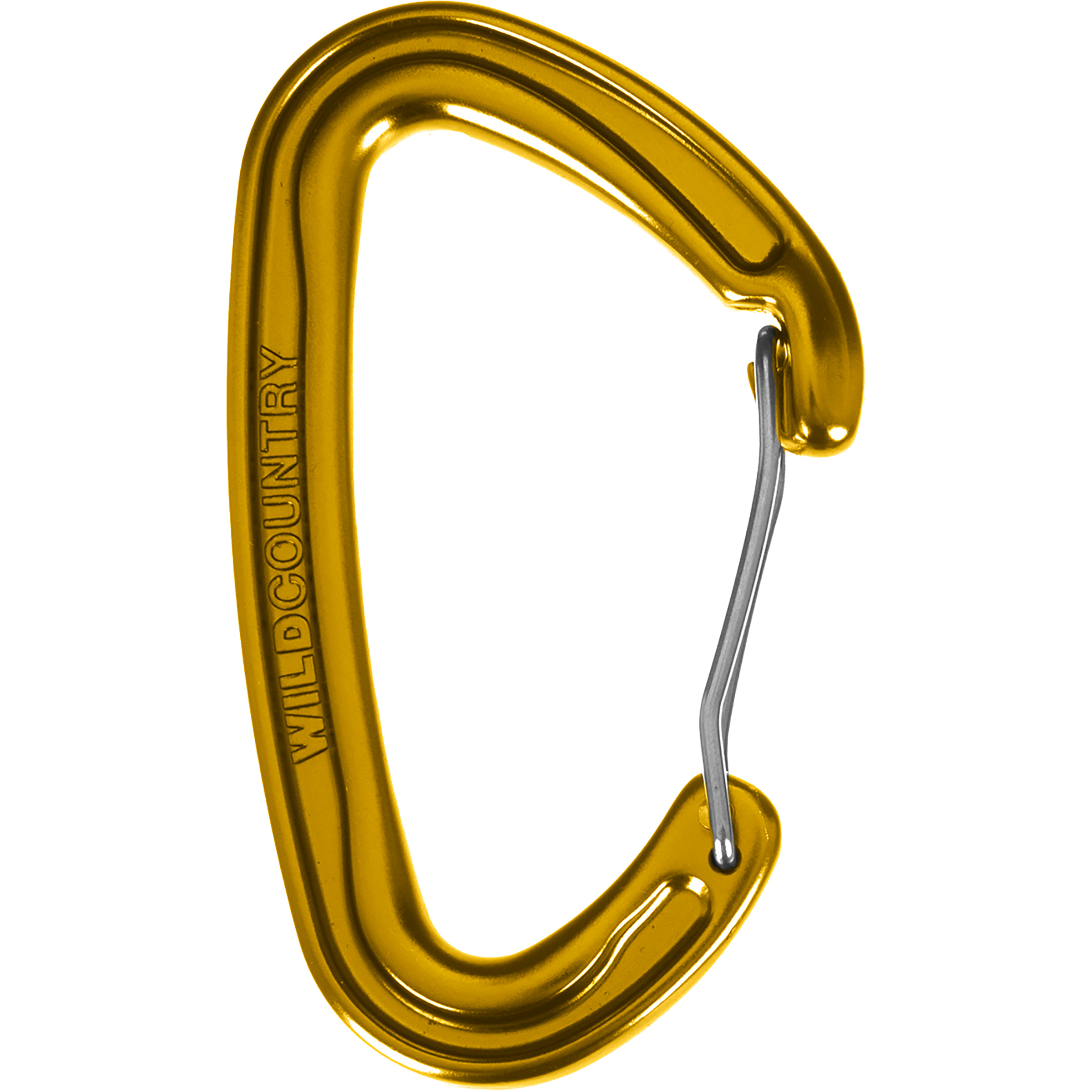 Wild Country Wildwire Karabiner Karabiner gelb Alpinklettern