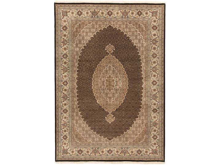 Indo Täbriz Teppich 206x294 Handgeknüpft Orientteppich