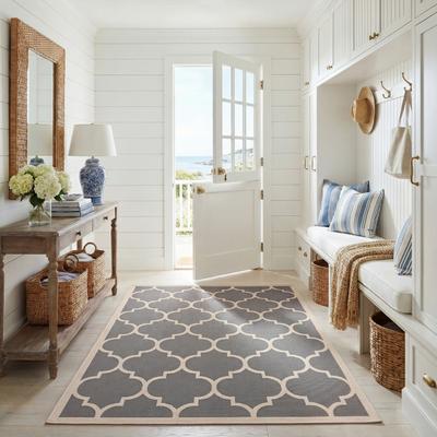 SAFAVIEH Courtyard Kathy Indoor/ Outdoor Waterproof Patio Backyard Rug