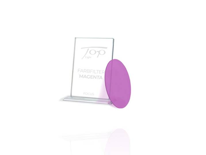 Top Light Farbfilter für Leuchte Focus - Magenta