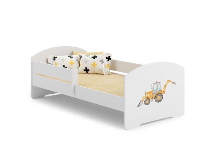 Kobi - Lit enfant 160x80 cm Luk Bar avec matelas