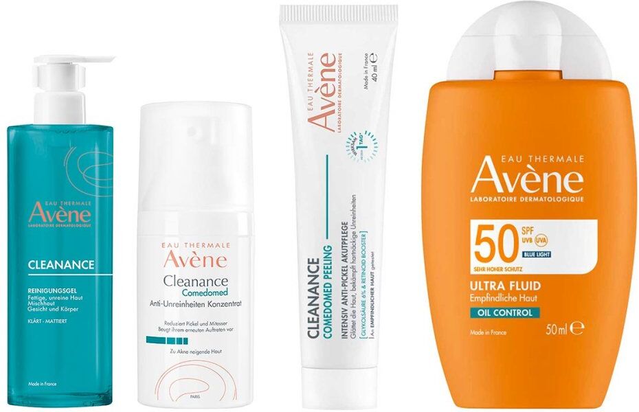 Avene Avène Cleanance Set: Reinigung, Pflege & UV-Schutz