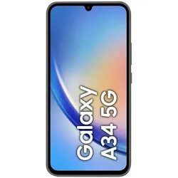 Samsung Display Unit + Frame A346B Galaxy A34 5G black GH82-31200A (Display, Samsung Galaxy A34), Mobilgerät Ersatzteile, Schwarz