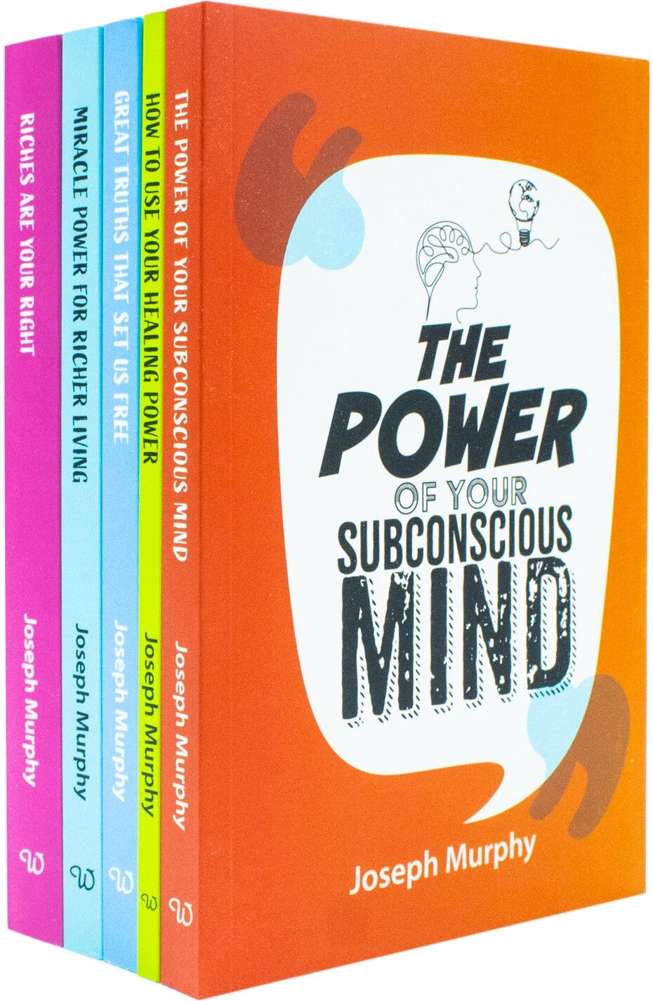 Wilco Joseph Murphy 5 Books Collection Set - The Power of Your Subconscious Mind, Riches Are Your Right & More - Paperback Self-Help Classics