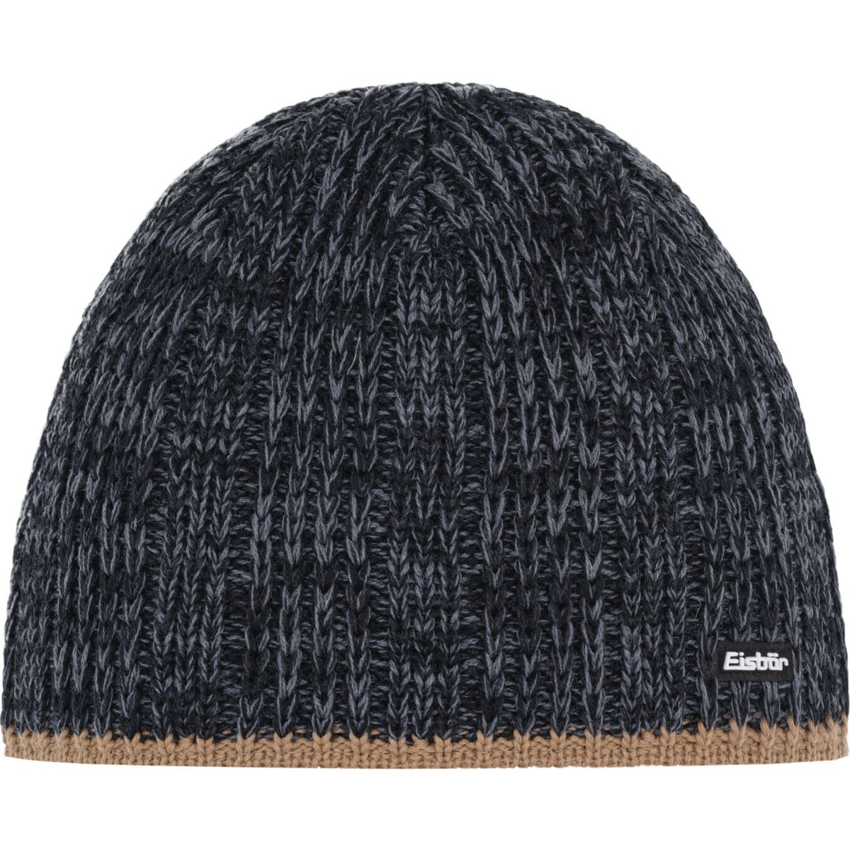 Eisbär Rene Mütze XL cappuccino-schwarzmeliert (195) 403029-195