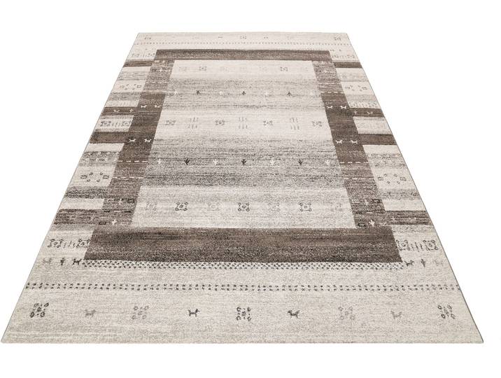 Teppich WECON HOME Igor , grau, B:120cm H:10mm L:170cm, Kunstfaser, Teppiche, Teppich, Kurzflor, Wohnzimmer