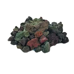 Gardenforma Lavasteine rötlich für Gas Feuerstelle, 3kg