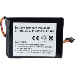 AKKU GPS TT8 - Navigationsgeräteakku, TomTom 340S, Li-Ion, 1100 mAh