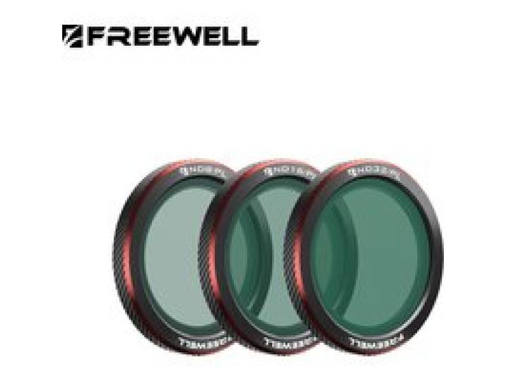 Freewell 3-pack magnetische filters ND, UV, CPL, ND/PL, Glow Mist 1/4 filtercompatibiliteit DJI Neo 2 camera fotografie accessoires
