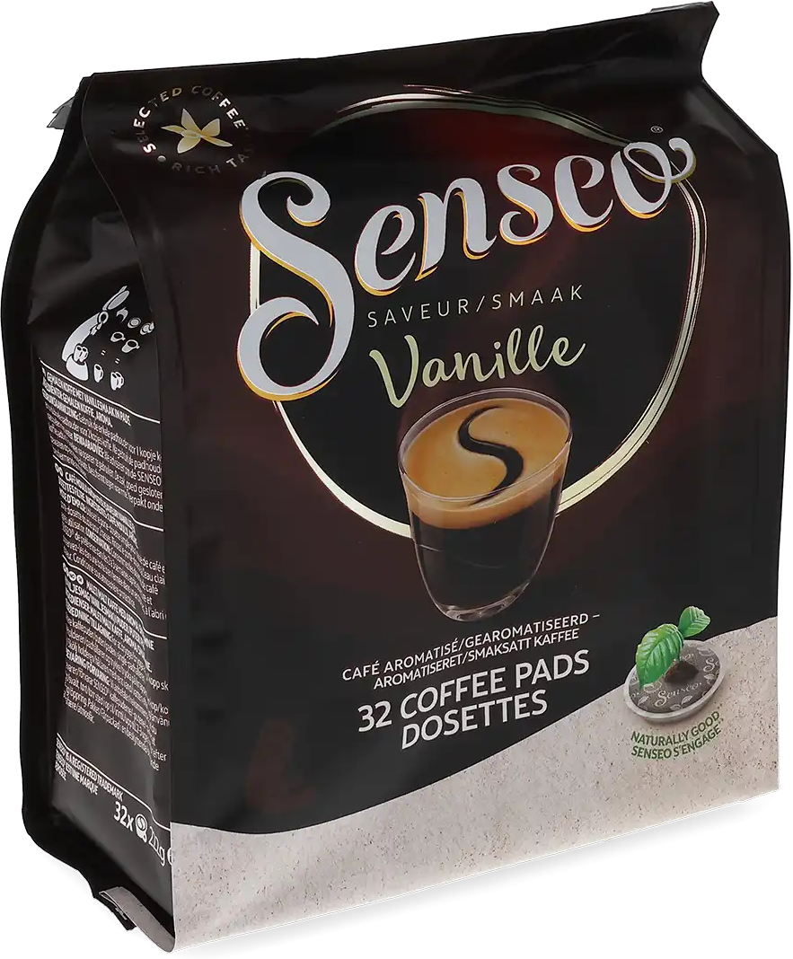 Senseo   Vanille - 32 Dosettes de café pour Senseo - Americano - Café Vanille